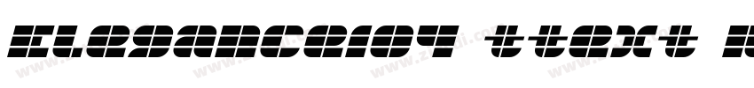 Elegance104 ttext Re字体转换